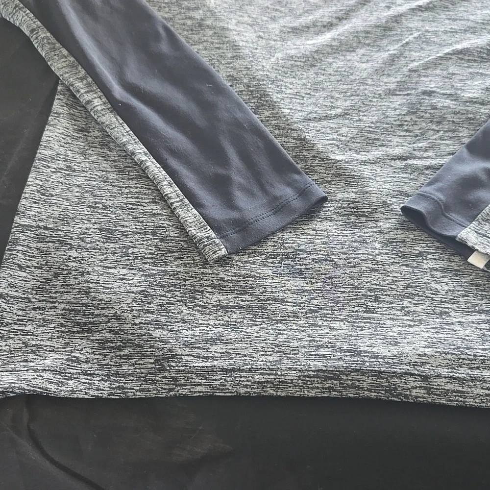 Under Armour Gray and Navy Men's Hoodie - Picture 3 of 13